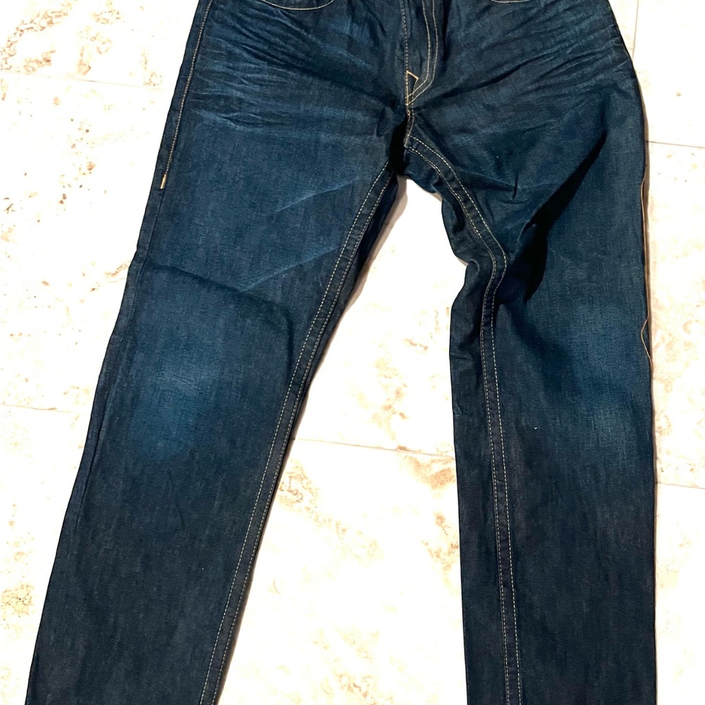 True religion Men's Blue Jeans Preloved good condition